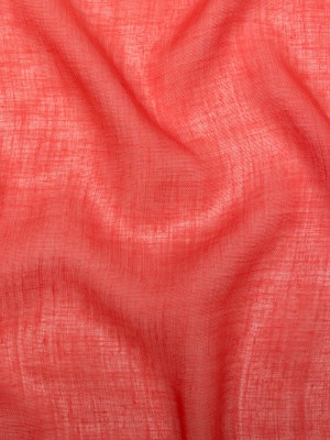 Loosely Woven Coral Linen Loosely Woven Coral Linen