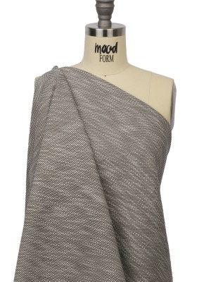 Stone/Black/White Solid Linen Stone/Black/White Solid Linen