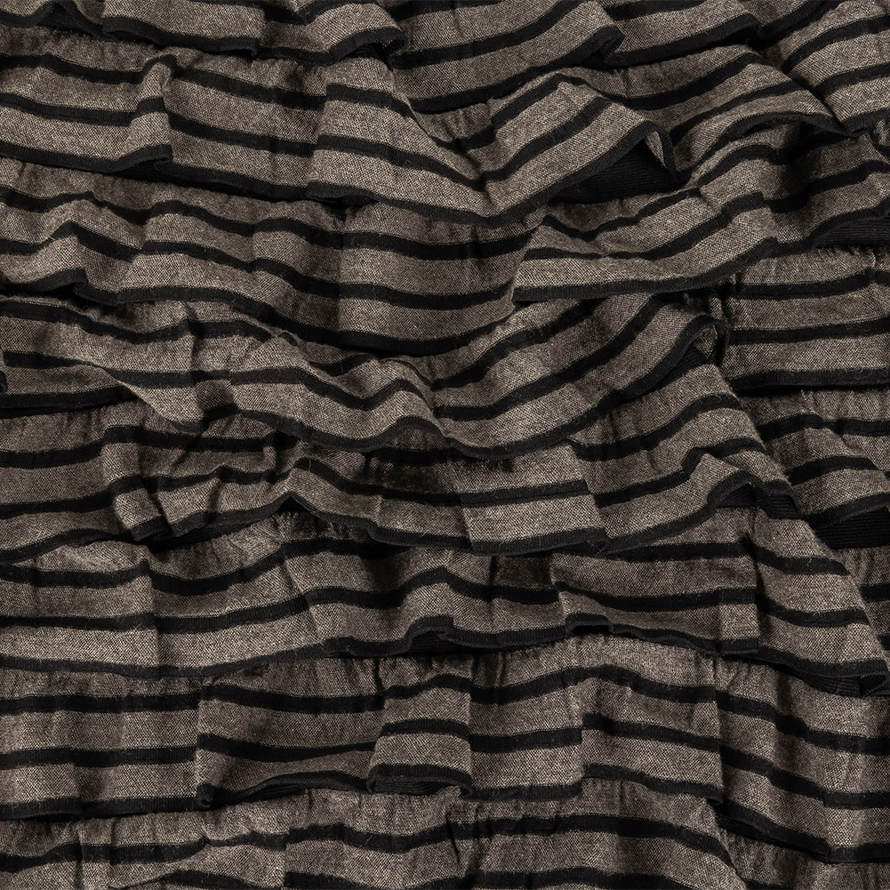 Black/Gray Jersey Stripes Black/Gray Jersey Stripes