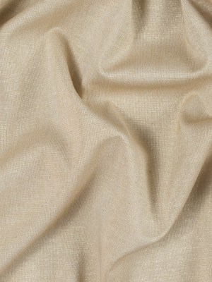 Metallic Gold and White Polyester Woven with Give Metallic Gold and White Polyester Woven with Give