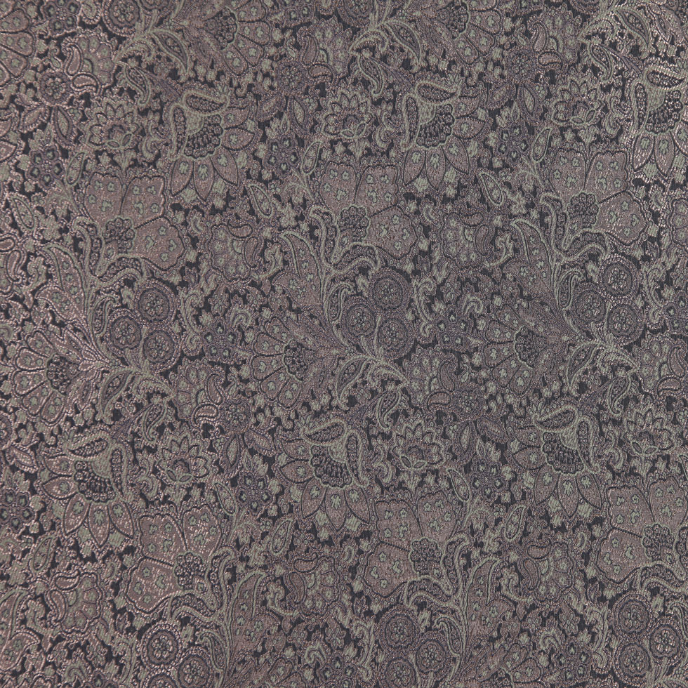 Italian Olive Floral Rayon Brocade Italian Olive Floral Rayon Brocade