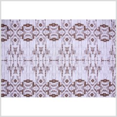 Carolina Herrera Coffee and White Brocade Carolina Herrera Coffee and White Brocade