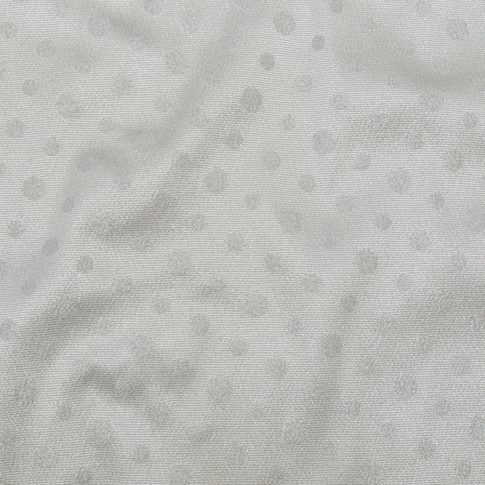 Metallic Disco Ball Ribbed Polka Dot Brocade Metallic Disco Ball Ribbed Polka Dot Brocade