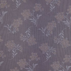 Chinois Ivory and Taupe Floral Poly Brocade Chinois Ivory and Taupe Floral Poly Brocade