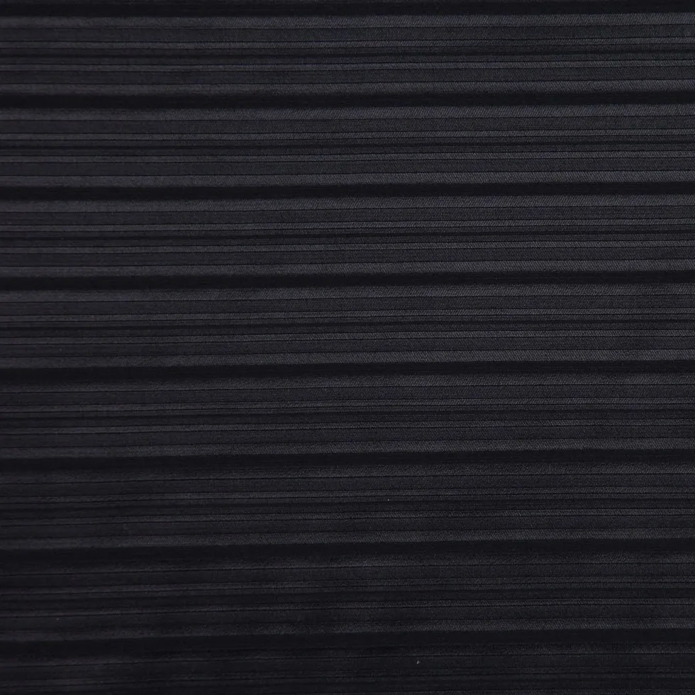 Italian Black Striped Polyester Woven Italian Black Striped Polyester Woven