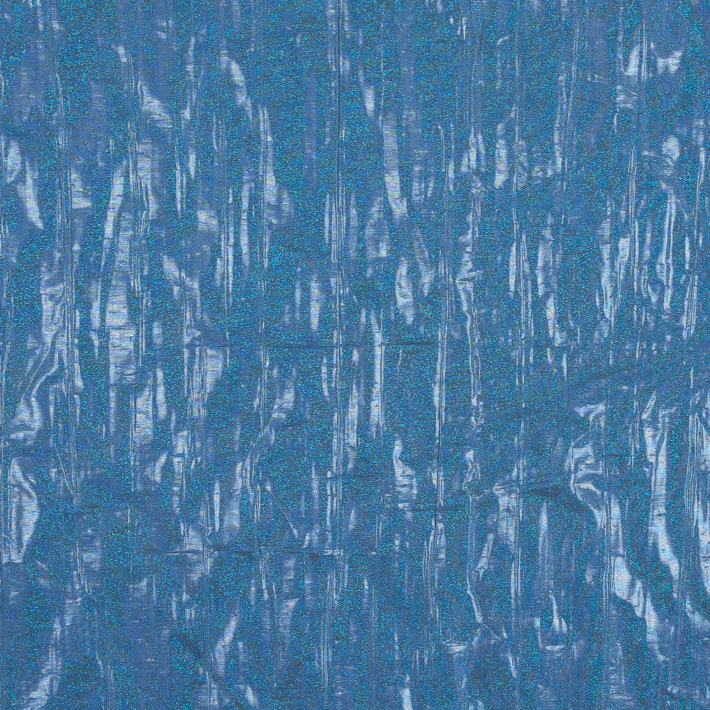 Metallic Blue and Taupe Woven Double Cloth Metallic Blue and Taupe Woven Double Cloth