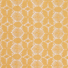 Marigold Floral Polyester Lace Marigold Floral Polyester Lace