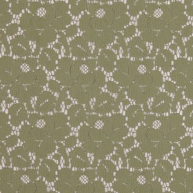 Aspen Green Floral Polyester-Cotton Lace Aspen Green Floral Polyester-Cotton Lace