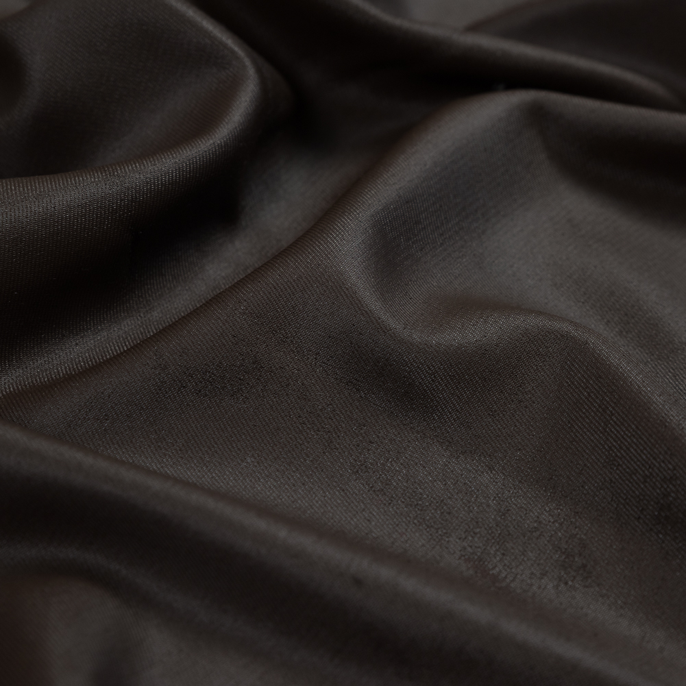 Calvin Klein Chocolate Twill Laminated Fleece