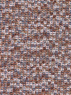 Famous NYC Designer Metallic Copper/Gray/Blue Novelty Woven Famous NYC Designer Metallic Copper/Gray/Blue Novelty Woven