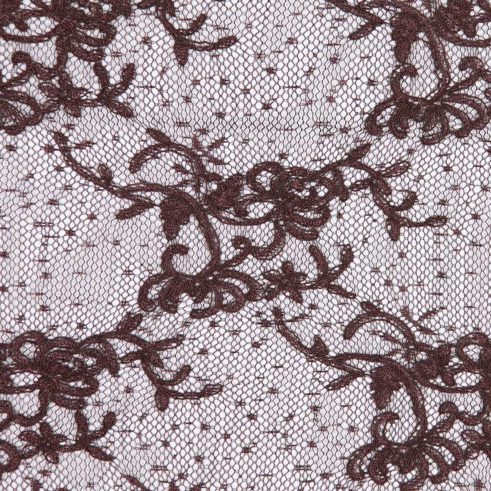 Chocolate Floral Lace Chocolate Floral Lace