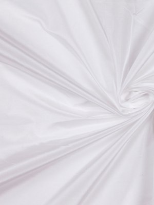 White Solid Polyester Taffeta White Solid Polyester Taffeta