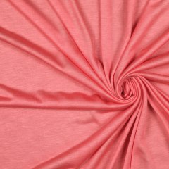 Heathered Salmon Sheer Rayon Jersey Heathered Salmon Sheer Rayon Jersey