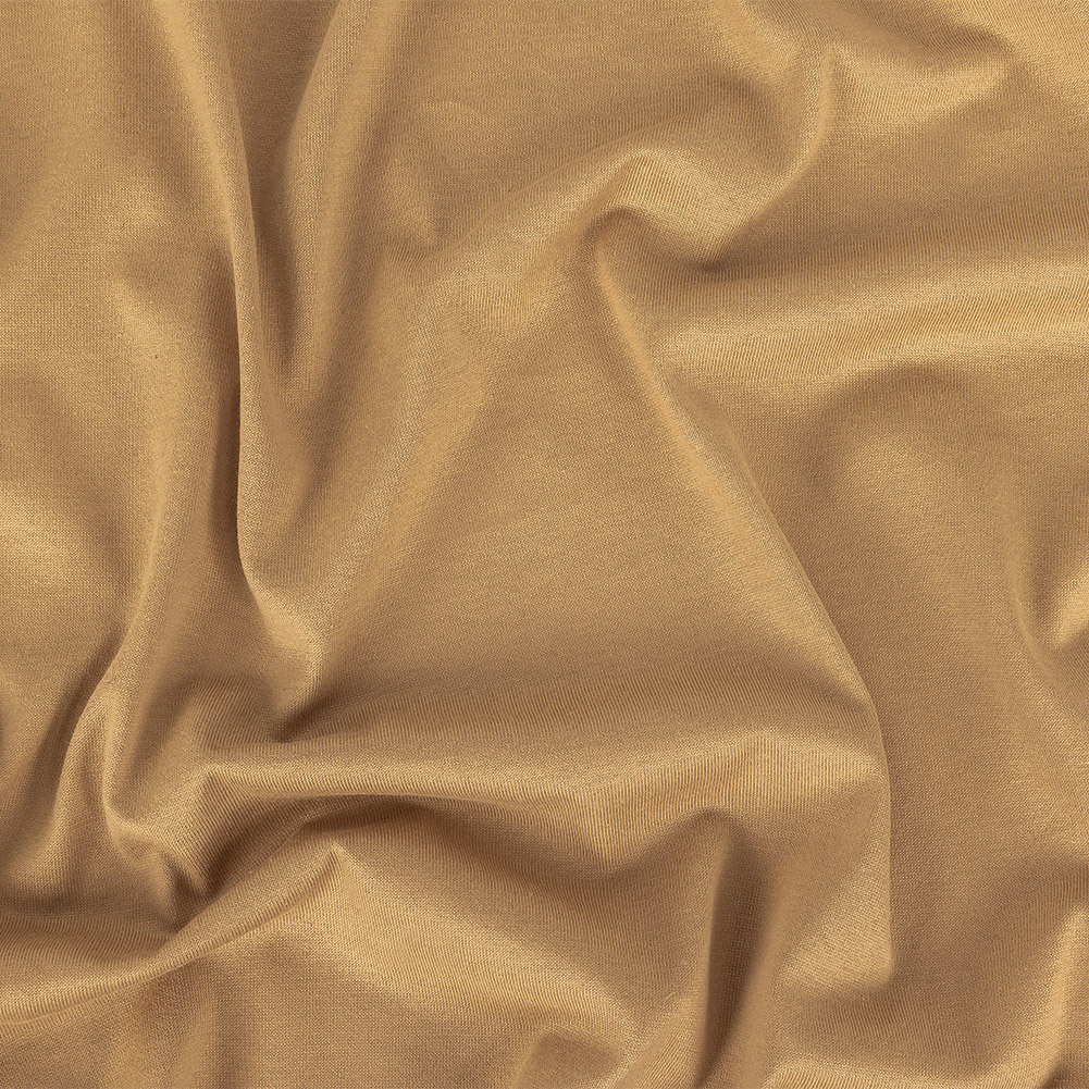 Gilded Beige Cotton and Rayon Jersey Gilded Beige Cotton and Rayon Jersey