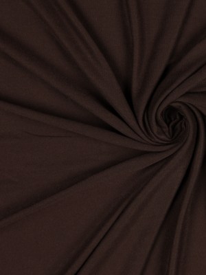 Chocolate Sheer Rayon Jersey Chocolate Sheer Rayon Jersey