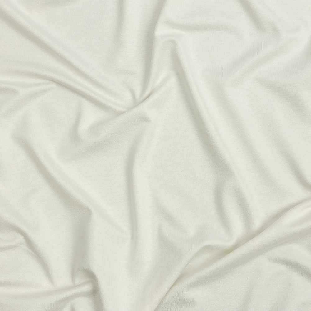 Italian Ivory Stretch Rayon Jersey Italian Ivory Stretch Rayon Jersey