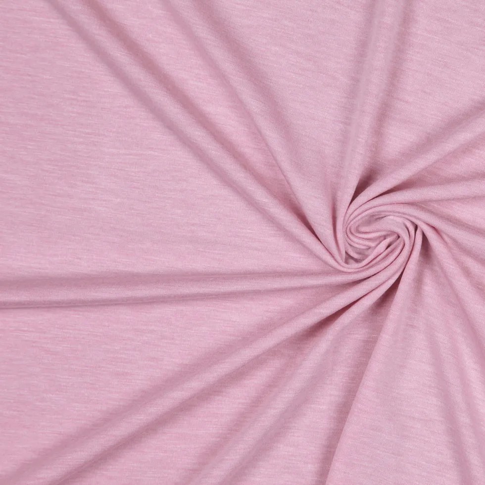 Heathered Pink Stretch Rayon Jersey Heathered Pink Stretch Rayon Jersey