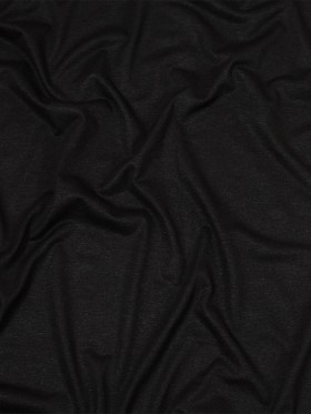 Black Slubbed Stretch Rayon Jersey Black Slubbed Stretch Rayon Jersey