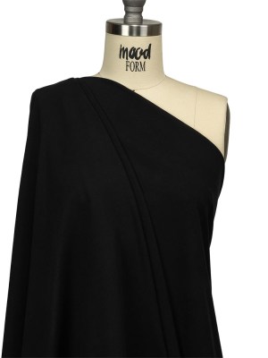 Black Stretch Rayon Jersey Black Stretch Rayon Jersey
