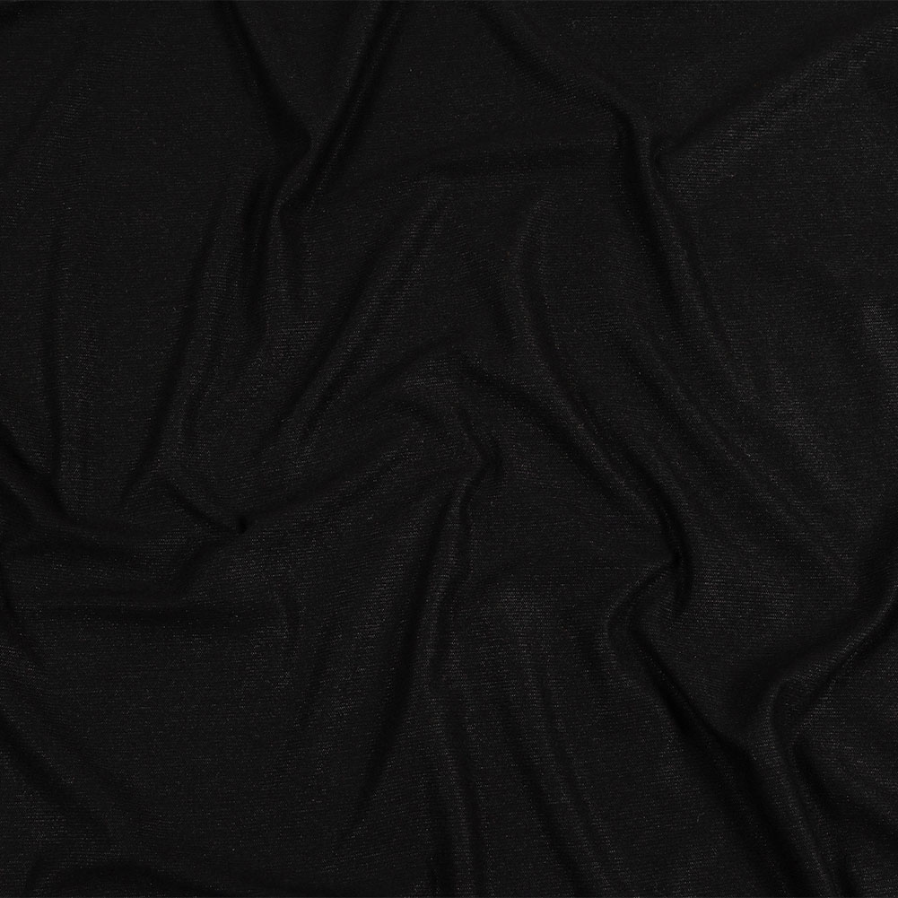 Black Stretch Rayon Jersey Black Stretch Rayon Jersey