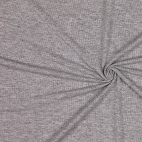 Italian Famous NYC Designer Heathered Gray Rayon Jersey Italian Famous NYC Designer Heathered Gray Rayon Jersey