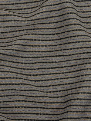 Gray, Daisy Daze and Royal Purple Striped Blended Rayon Woven Gray, Daisy Daze and Royal Purple Striped Blended Rayon Woven