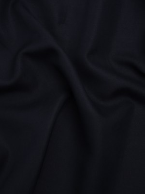 Rayon and Cotton Twill – Navy – Deadstock Rayon and Cotton Twill – Navy – Deadstock