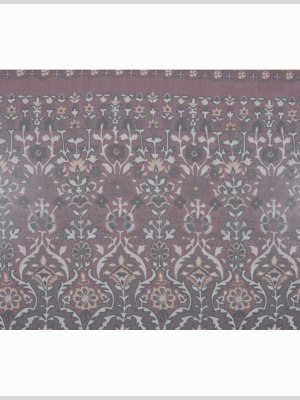 Mauve/Black/Peach/Cream/Chocol Paisley Print Mauve/Black/Peach/Cream/Chocol Paisley Print