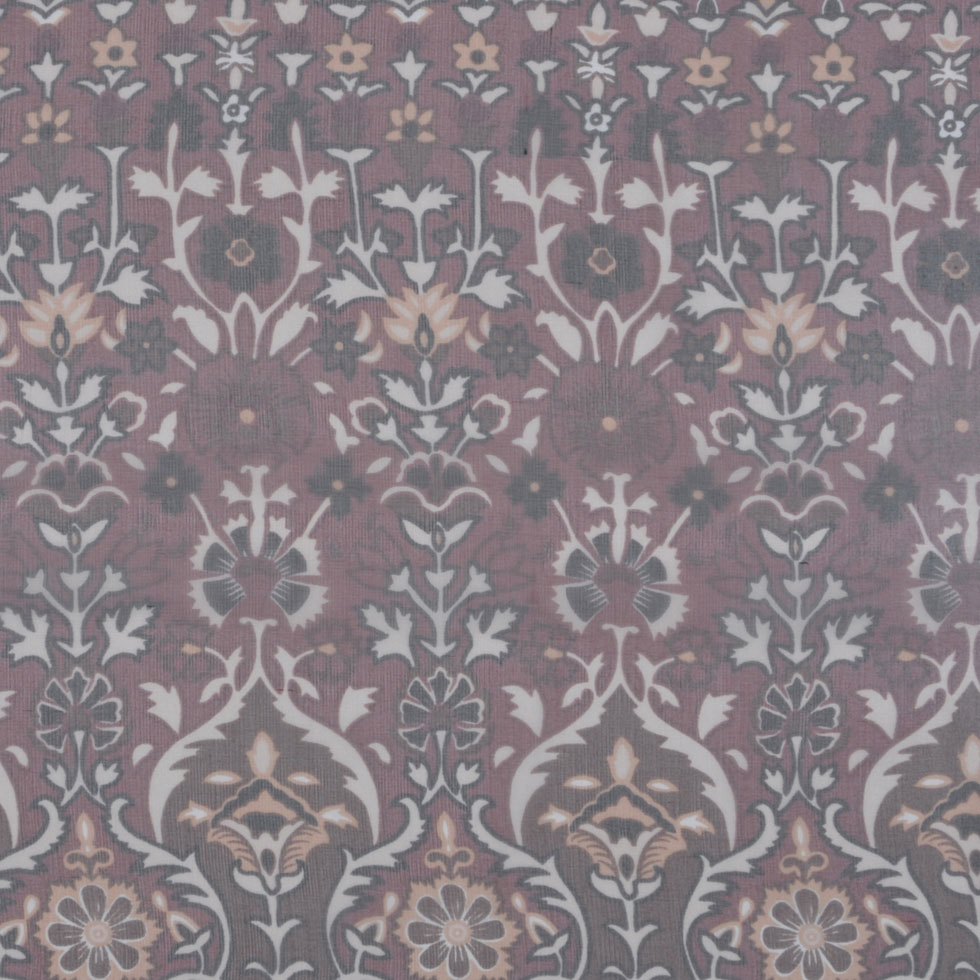 Mauve/Black/Peach/Cream/Chocol Paisley Print Mauve/Black/Peach/Cream/Chocol Paisley Print