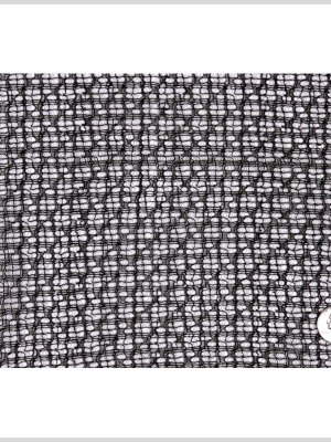 Black Abstract Delicate Silk Lace Black Abstract Delicate Silk Lace