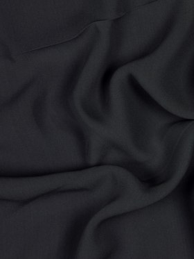 Calvin Klein Gray High-Twist Silk Georgette Calvin Klein Gray High-Twist Silk Georgette