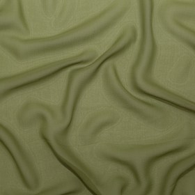 Italian Herbal Green Stretch Silk Chiffon Italian Herbal Green Stretch Silk Chiffon