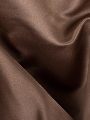 Hot Chocolate Double Faced Duchesse Satin Hot Chocolate Double Faced Duchesse Satin