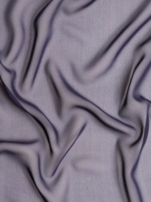 Purple Solid Silk Chiffon Purple Solid Silk Chiffon