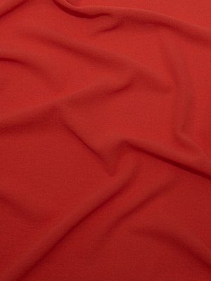 Scarlet Ibis Stretch Silk Georgette Scarlet Ibis Stretch Silk Georgette