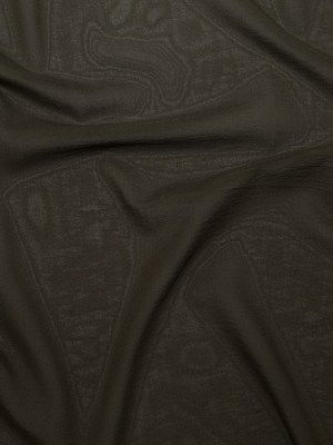 Kombu Green Stretch Silk Chiffon Kombu Green Stretch Silk Chiffon