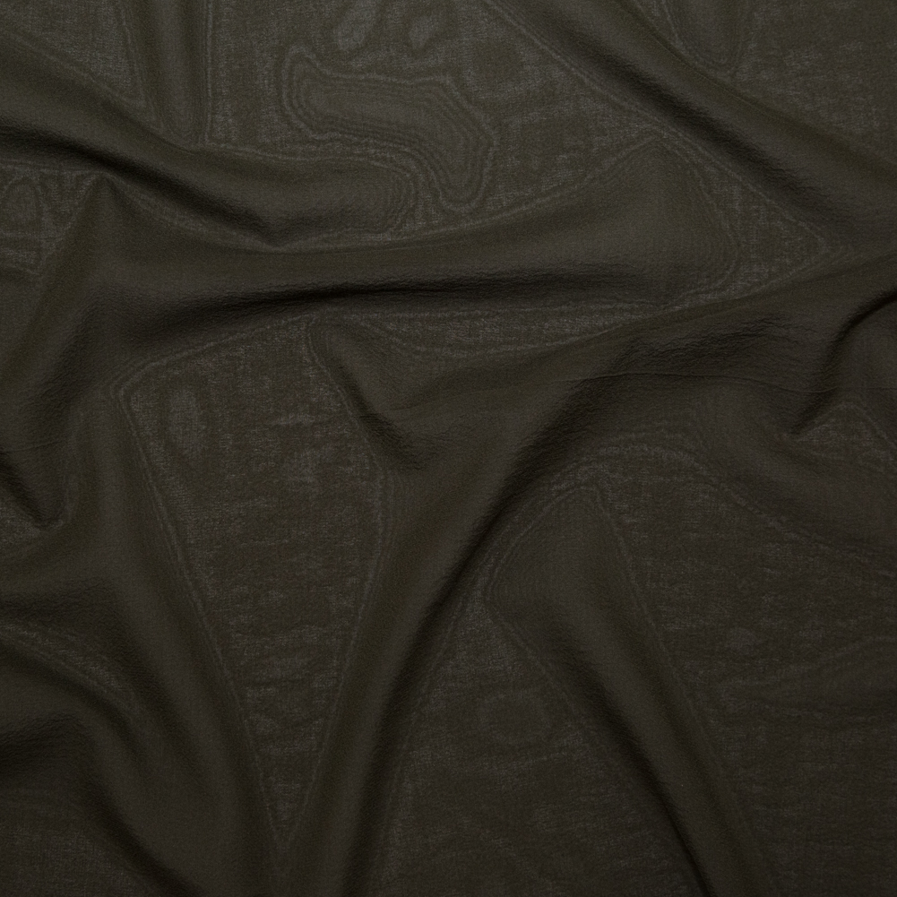 Kombu Green Stretch Silk Chiffon Kombu Green Stretch Silk Chiffon