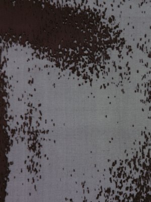 Donna Karan Chocolate Burnout & Laser-cut Silk Charmeuse Donna Karan Chocolate Burnout & Laser-cut Silk Charmeuse