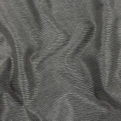 Black Onyx and White Alyssum Striated Silk Woven Black Onyx and White Alyssum Striated Silk Woven