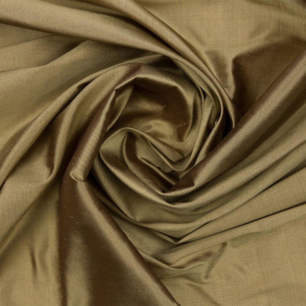 Silk Shantung – Tarnished Gold – Shantung Collection Silk Shantung – Tarnished Gold – Shantung Collection