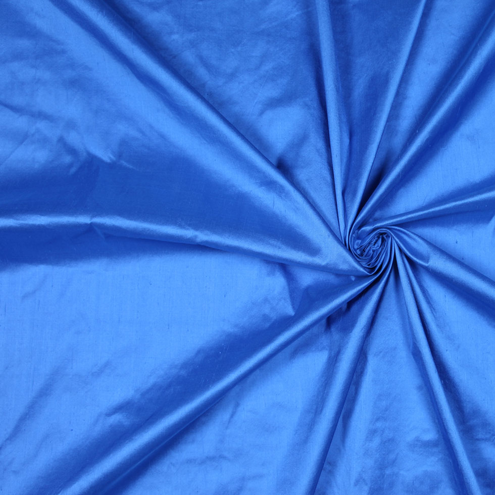 Silk Shantung – Marina Blue – Shantung Collection Silk Shantung – Marina Blue – Shantung Collection