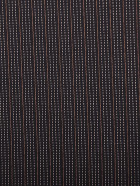 Black/Off-White/Caramel Striped Suiting Black/Off-White/Caramel Striped Suiting