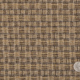 Italian Charcoal/Pastel Yellow/Off-White Checks Wool Suiting Italian Charcoal/Pastel Yellow/Off-White Checks Wool Suiting