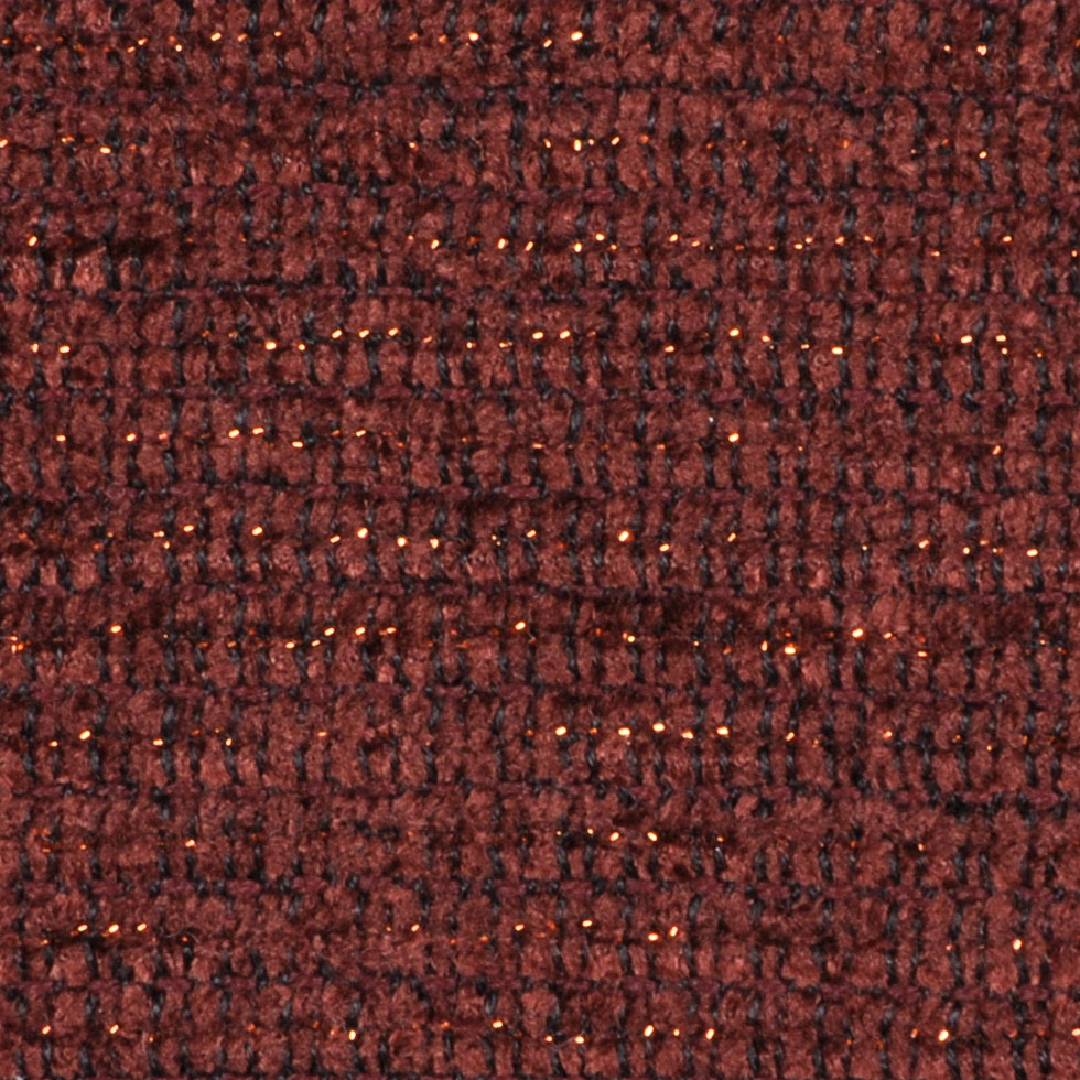 Red Brown/Gold Solid Chenille Red Brown/Gold Solid Chenille