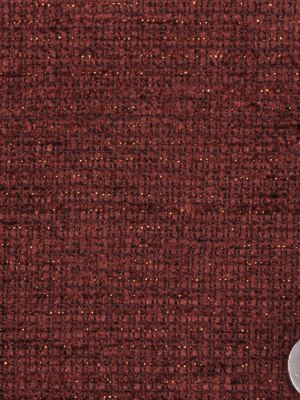 Red Brown/Gold Solid Chenille Red Brown/Gold Solid Chenille