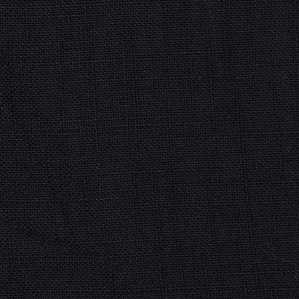 Black Solid Woven