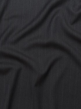 Italian Gray Striated Herringbone Stretch Wool Suiting Italian Gray Striated Herringbone Stretch Wool Suiting