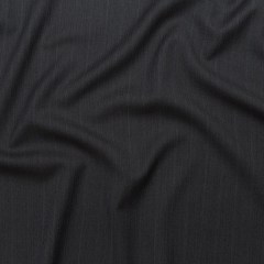 Italian Gray Striated Herringbone Stretch Wool Suiting Italian Gray Striated Herringbone Stretch Wool Suiting