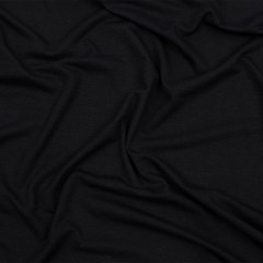 Faded Black Stretch Wool and Rayon Jersey Faded Black Stretch Wool and Rayon Jersey