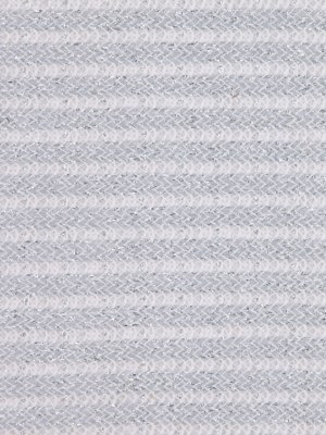 Metallic Silver Wool Blend Striped Knit Metallic Silver Wool Blend Striped Knit